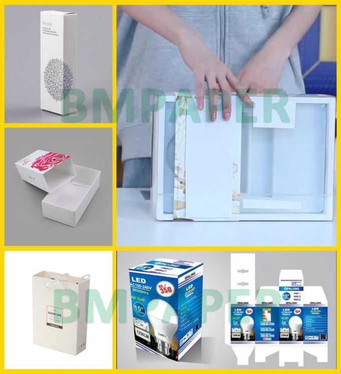 170gsm 190gsm C1S Deska z kości słoniowej For Garment Hangtags 30 x 40inch High Whiteness