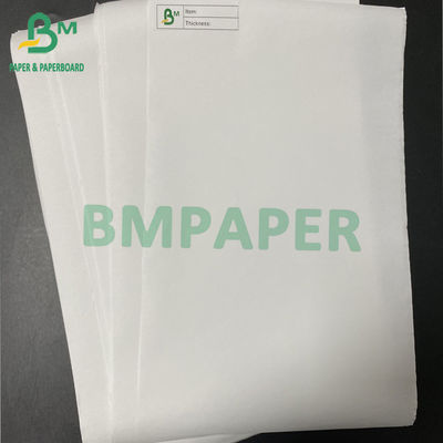 Biały papier termiczny z pulpy drzewnej na bilety 48 g / m2 55 g / m2 65 g / m2 70 g / m2