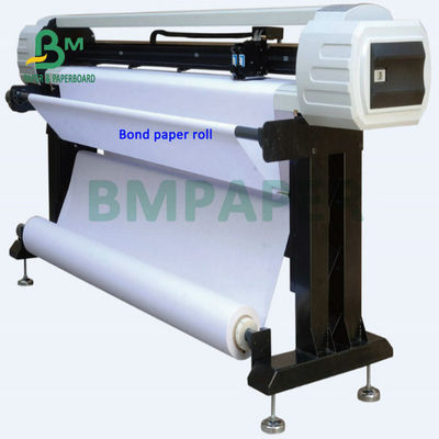 20# 24# 28# Wielkoformatowy papier do atramentu atramentowego 20lb 24lb Niepowlekany papier CAD Plotter