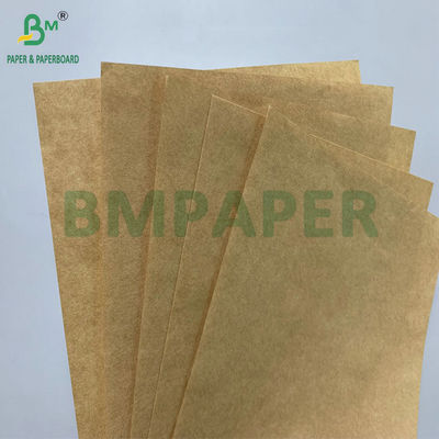 Papier Kraft brązowy 50 gm 60 gm 180 mm 715 mm do produkcji toreb żywnościowych