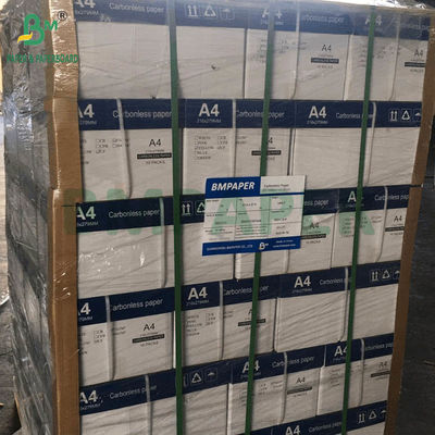 75 gr 78 gr Papier bezwęglowy CF Żółty CFB Błękitne litery Rozmiar 216x279mm Obraz Czarny