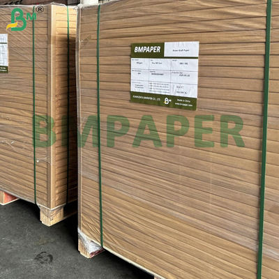 Papier Kraft o wysokiej rozciągliwości 65gsm - 90gsm, brązowy, wysokie wartości TEA
