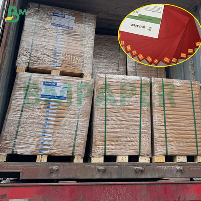 200 gramów 250 gramów Papieru kartonowego czarnego czerwonego bez powłoki do opakowania Pudełka 61 x 86 cm