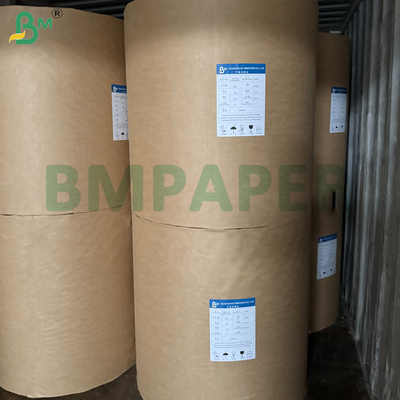 36 gm 40 gm Biały i Brązowy Szklany Wkład Papieru 2450 mm Odporny na pleśń