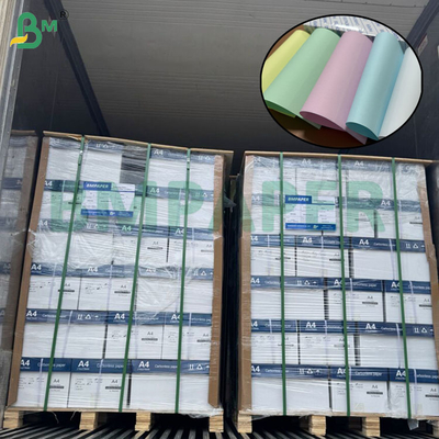 60 gm 65 gm Papier kopiowy bezwęglowy 8,5 x 11 cali CFB CF Kanary Kolor papieru CCP