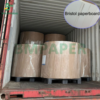 300 gm 350 gm 400 gm powłoka 1 strona Bristol Paper Board For Folding Box 22,5 " × 28,5 "