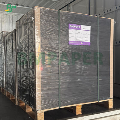 280g 300g błyszczący czarny karton z dziewiczej pulpy drzewnej do rękodzieła DIY