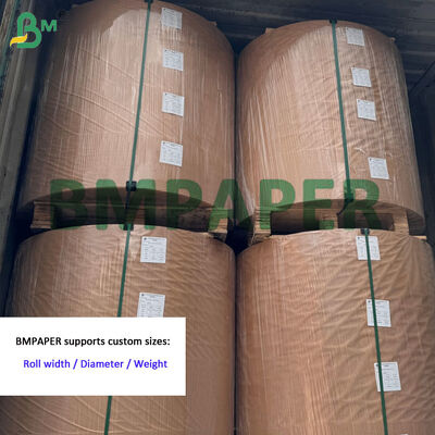 80gm Wysoka bieliwość Kopiowanie papieru Jumbo Rolls 1055mm 914mm, Jasność 102%-106%