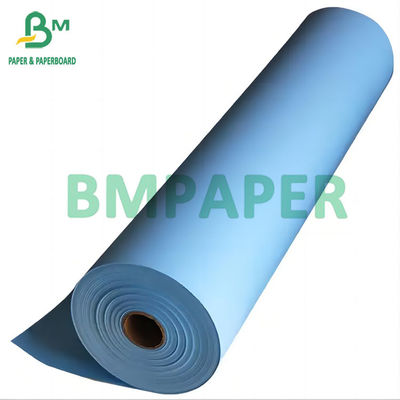 Papier do plotera Cad o gramaturze 80 g / m2 Druk atramentowy Niebieska rolka 310 mm 620 mm x 150 m Długość
