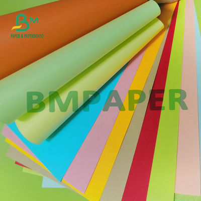 Okrągły offset Kolorowy arkusz papieru Niepowlekany Jumbo 150g 180g 8,5 × 11''