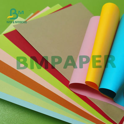 Okrągły offset Kolorowy arkusz papieru Niepowlekany Jumbo 150g 180g 8,5 × 11''