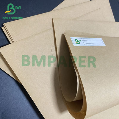 Papier do worków cementowych o wysokiej wytrzymałości, brązowy papier pakowy 70 g / m2 80 g / m2 85 g / m2 100 g / m2 120 g / m2