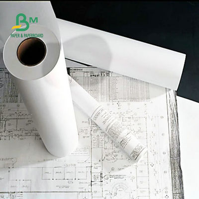 Wielkoformatowe niepowlekane rolki CAD Bond 20 # Papier do plotera 24 '' x 150'
