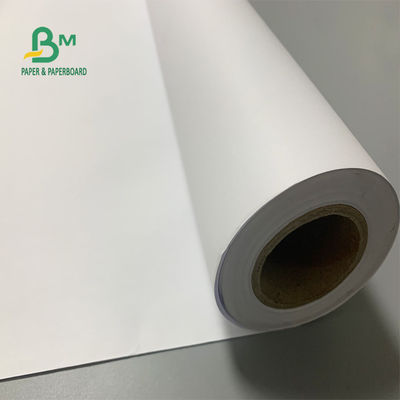 36 '' x 500 stóp 92 Jasność 20lb Papier do plotera CAD Niepowlekany papier dokumentowy Rolka 3'' Rdzeń