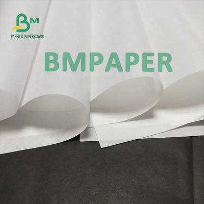 Papier pakowy MG o gramaturze 30 g / m2 i gramaturze 40 g / m2 Pojedynczy jasny biały spożywczy Odporny na tłuszcz