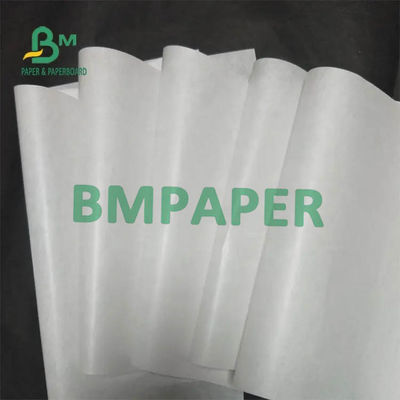 Papier pakowy MG o gramaturze 30 g / m2 i gramaturze 40 g / m2 Pojedynczy jasny biały spożywczy Odporny na tłuszcz