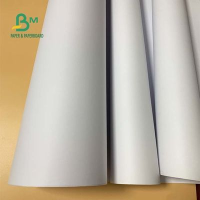36 '' x 300 stóp 20 funtów Bezdrzewny papier do drukarek atramentowych Bond Niepowlekany papier CAD 2'' Rdzeń