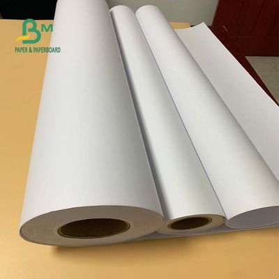 Papier do plotera 36 '' x 300 stóp na 2'' rolce papieru wielkoformatowego CAD