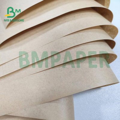 Rolki papieru pakowego Virgin Pulp Brown Kraft 1250 mm 50 g / m2 70 g / m2