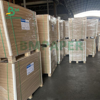 Papier pakowy o gramaturze 80 g / m2 i gramaturze 90 g / m2 do worków cementowych 100 cm Dobra wytrzymałość