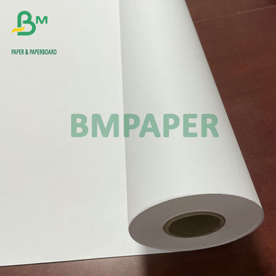Papier do plotera atramentowego 2-stronny biały 20LB Bond Roll 2-calowy rdzeń 24-calowy szerokość