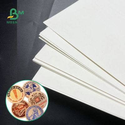 Biała płyta Beermat, papier pochłaniający wodę Coaster 0,7 mm 1,2 mm 1,5 mm