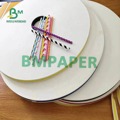 Słomkowy średni papier do pakowania żywności dolny 60 g / m2 120 g / m2 Spożywczy biały kolorowy