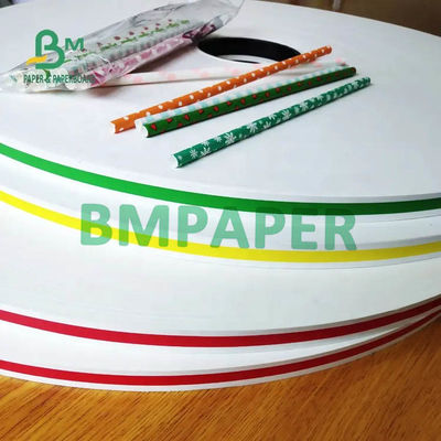 Słomkowy średni papier do pakowania żywności dolny 60 g / m2 120 g / m2 Spożywczy biały kolorowy