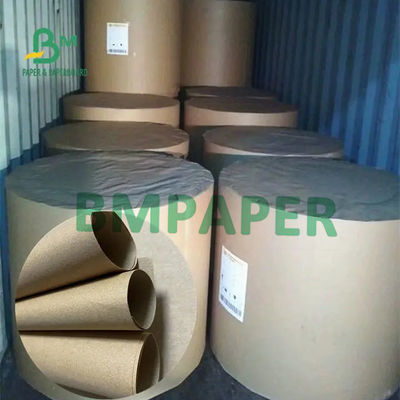 Recyklingowa tektura Kraft Liner, rolka papieru falistego do pudełka 80 g / m2 90 g / m2 110 g / m2