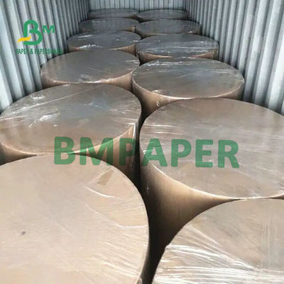 Recyklingowa tektura Kraft Liner, rolka papieru falistego do pudełka 80 g / m2 90 g / m2 110 g / m2