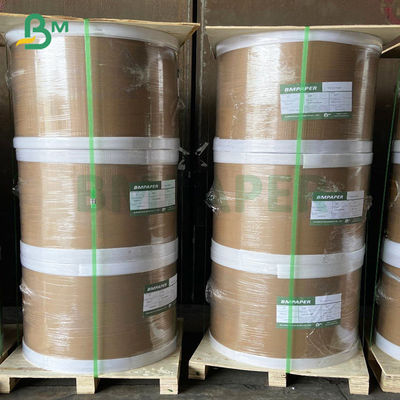 Papier termiczny z białą powłoką Jumbo Rolls, papier paragonowy Pos 48 g / m2 - 70 g / m2