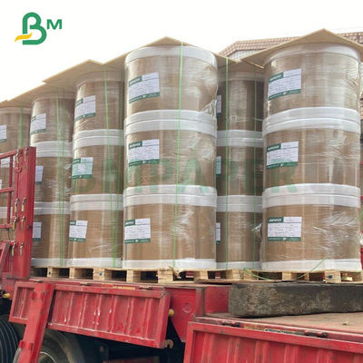 Papier termiczny z białą powłoką Jumbo Rolls, papier paragonowy Pos 48 g / m2 - 70 g / m2