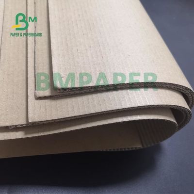 140gsm + 170gsm Drukowana tektura falista z pojedynczą ścianą do rękawów kawowych E Flute