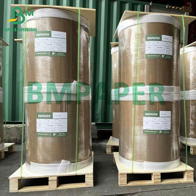 Papier termiczny z białą powłoką Jumbo Rolls, papier paragonowy Pos 48 g / m2 - 70 g / m2