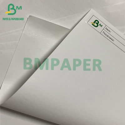 Biały papier termiczny z pulpy drzewnej na bilety 48 g / m2 55 g / m2 65 g / m2 70 g / m2