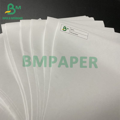 Biały papier termiczny z pulpy drzewnej na bilety 48 g / m2 55 g / m2 65 g / m2 70 g / m2