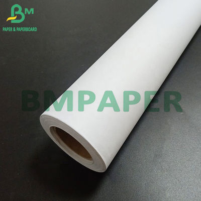 Rolka papieru do plotera CAD 24 &quot;X 500 stóp, papier do drukarek atramentowych dla przemysłu odzieżowego