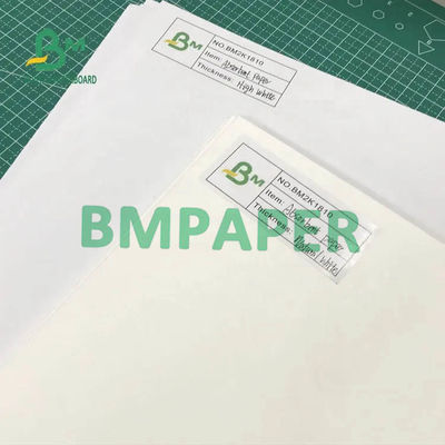 Biała chłonna bibuła o dużej masie 0,4 mm 340 g w arkuszu 445 mm 610 mm 889 mm