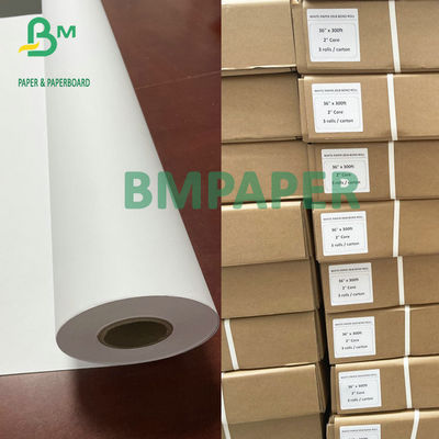 Szeroki format 20LB CAD Bond Roll 30 ''x 150' 2'' Rdzeń do drukarki HP