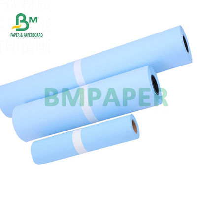 Dwustronny papier do plotera Skyblue o gramaturze 80 g / m2 do rysowania graficznego 20 '' x 50 jardów