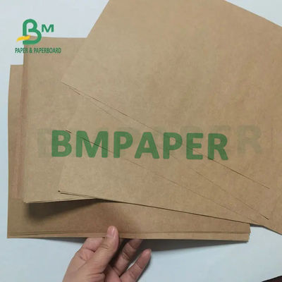 Ciemnobrązowe arkusze papieru Kraft o wysokiej wytrzymałości 80 g / m2 90 g / m2 do torby dostawczej