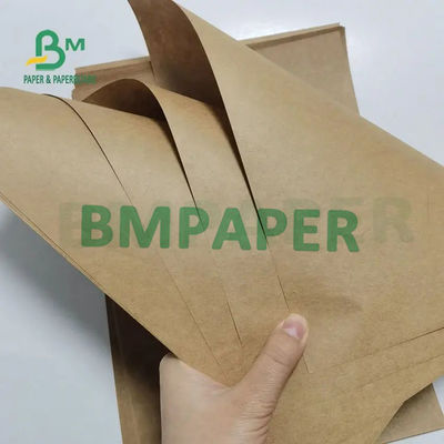 Ciemnobrązowe arkusze papieru Kraft o wysokiej wytrzymałości 80 g / m2 90 g / m2 do torby dostawczej