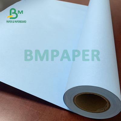 20LB Dwustronny niebieski papier do kopiowania, niepowlekany, 620 mm x 100 m