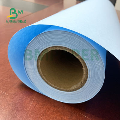 24'' X 100ft Blue Engineering Bond Paper 20lb Gładka powierzchnia