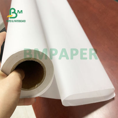 Papier do ploterów CAD o gramaturze 48 g / m2 i gramaturze 36 cali X 100 m, płaski i gładki dla przemysłu