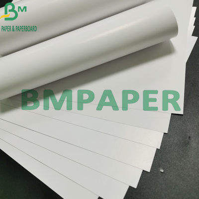 C2S Cover Silk Gloss Paper, 120g 24 × 36 '' Biały tekst Błyszczący papier artystyczny Dwustronnie powlekany