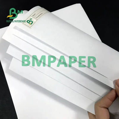 Jumbo Masa celulozowa nadająca się do recyklingu Biała rolka papieru dokumentowego 50 g / m2 53 g / m2 60 g / m2 65 cm 100 cm