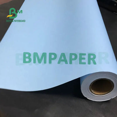 80gsm 20lb jednostronny / dwustronny niebieski papier do plotera druk cyfrowy