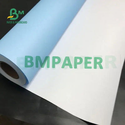 80gsm 20lb jednostronny / dwustronny niebieski papier do plotera druk cyfrowy