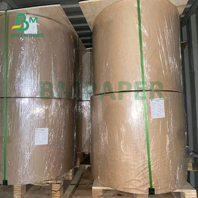 225gsm Odporność na wilgoć Unbleach Kraft Paper Rolls For Bags